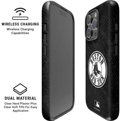 MLB Boston Red Sox Dark Wash iPhone 16 Pro Magsafe Impact Case
