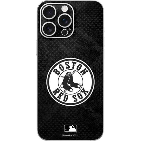 MLB Boston Red Sox Dark Wash iPhone 16 Pro Max Skin