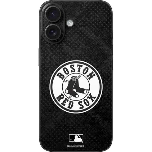 MLB Boston Red Sox Dark Wash iPhone 16 Skin