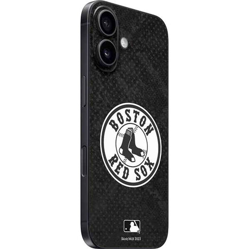 MLB Boston Red Sox Dark Wash iPhone 16 Skin