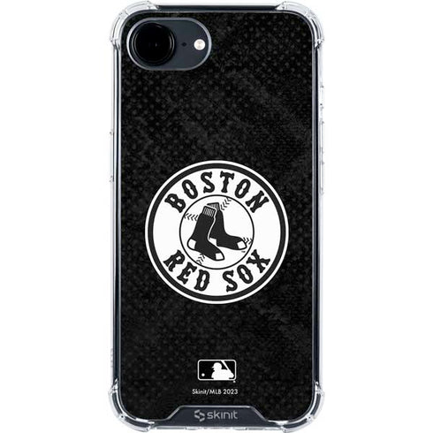 MLB Boston Red Sox Dark Wash iPhone 16e Clear Case