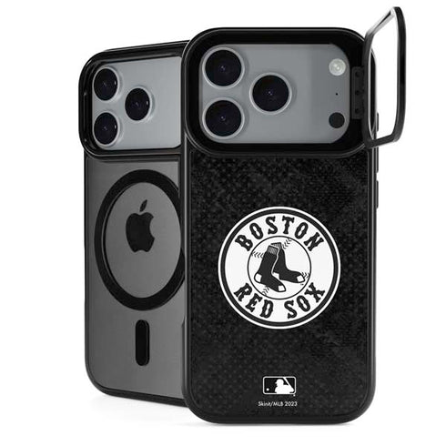 MLB Boston Red Sox Dark Wash iPhone 18 Pro Kickstand Case