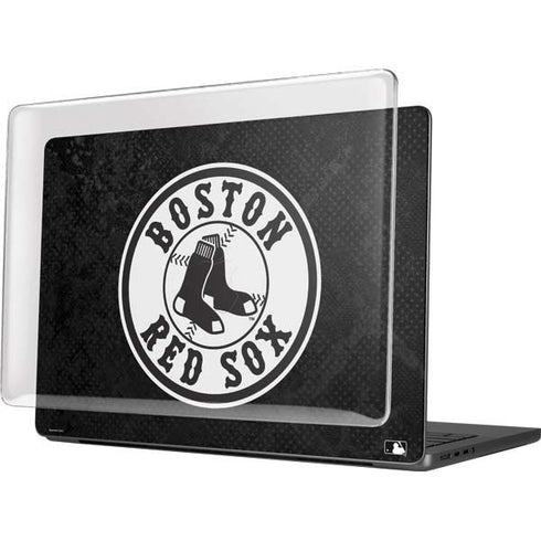 MLB Boston Red Sox Dark Wash MacBook Pro 14in (2021-24) Case plus Skin