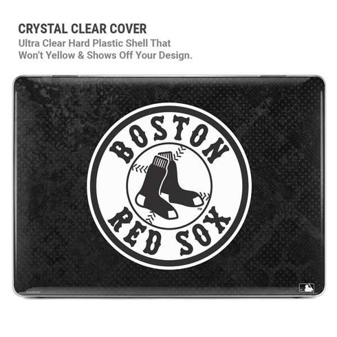 MLB Boston Red Sox Dark Wash MacBook Pro 14in (2021-24) Case plus Skin