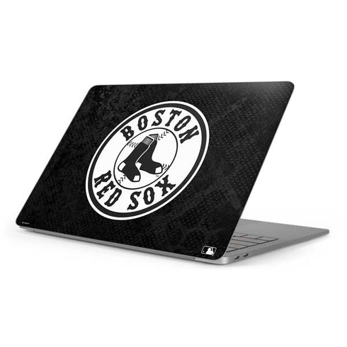 MLB Boston Red Sox Dark Wash Apple MacBook Pro 16-inch Skin