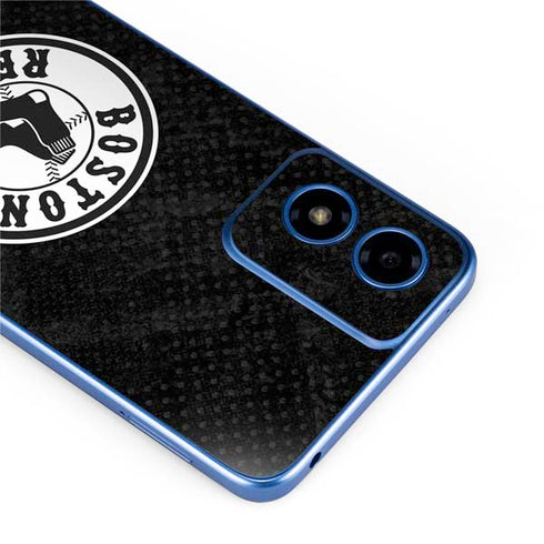 MLB Boston Red Sox Dark Wash Moto G Play 4G (2024) Skin