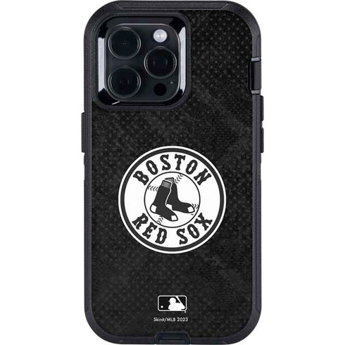 MLB Boston Red Sox Dark Wash Otterbox Defender iPhone Skin