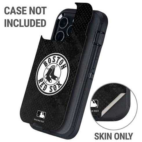 MLB Boston Red Sox Dark Wash Otterbox Defender iPhone Skin