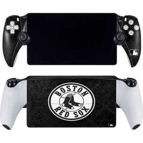 MLB Boston Red Sox Dark Wash PlayStation Portal Remote Player Skin