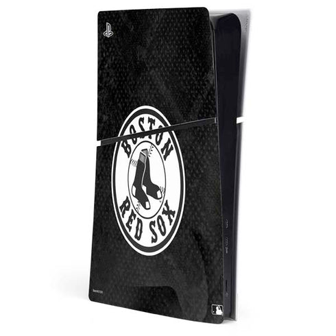 MLB Boston Red Sox Dark Wash PS5 Slim Digital Edition Console Skin