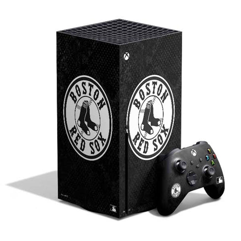 MLB Boston Red Sox Dark Wash Xbox Series X Skins