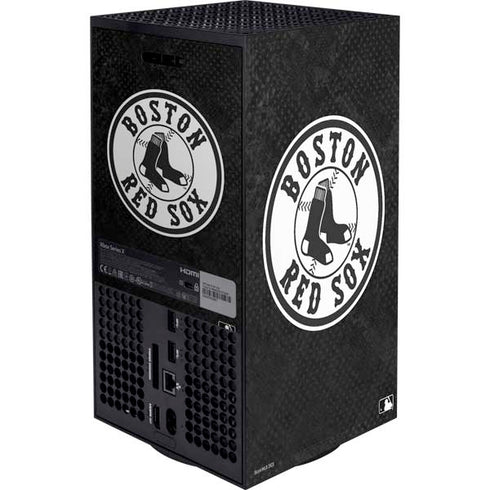 MLB Boston Red Sox Dark Wash Xbox Series X Bundle Skin