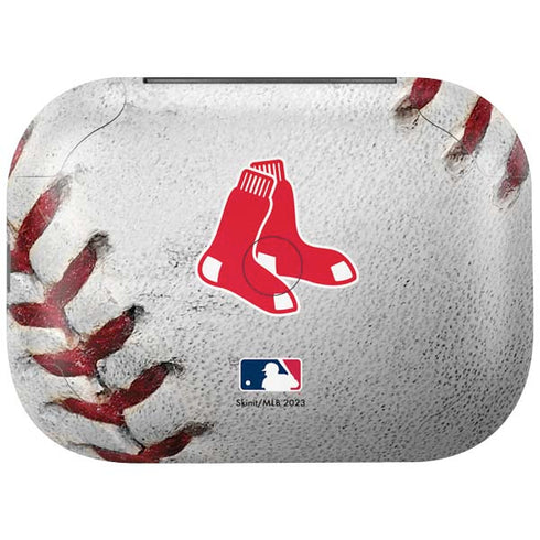 MLB Boston Red Sox Game Ball Amazon Echo Buds Skin