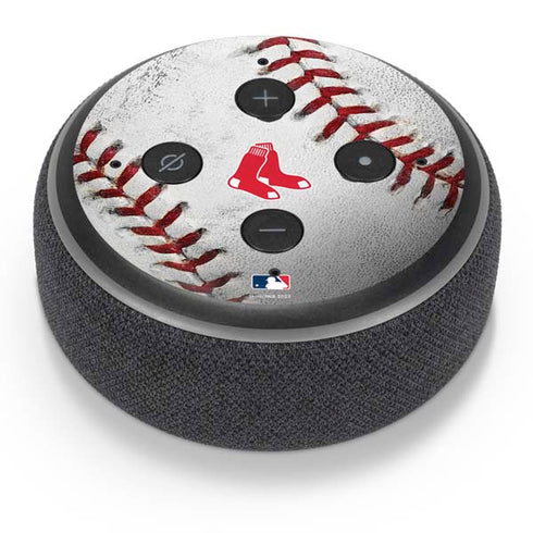 MLB Boston Red Sox Game Ball Amazon Echo Dot Skin