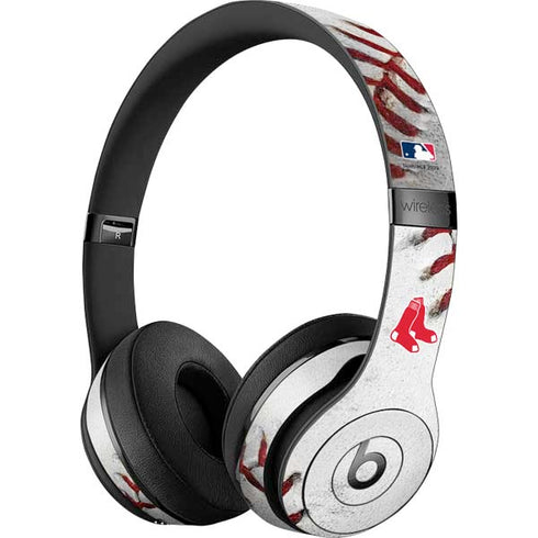 MLB Boston Red Sox Game Ball Beats Solo 3 Wireless Skin