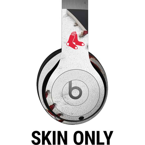 MLB Boston Red Sox Game Ball Beats Solo 4 Wireless Headphones Skin