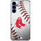 MLB Boston Red Sox Game Ball Galaxy A55 5G Clear Case