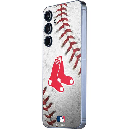 MLB Boston Red Sox Game Ball Galaxy A55 5G Skin