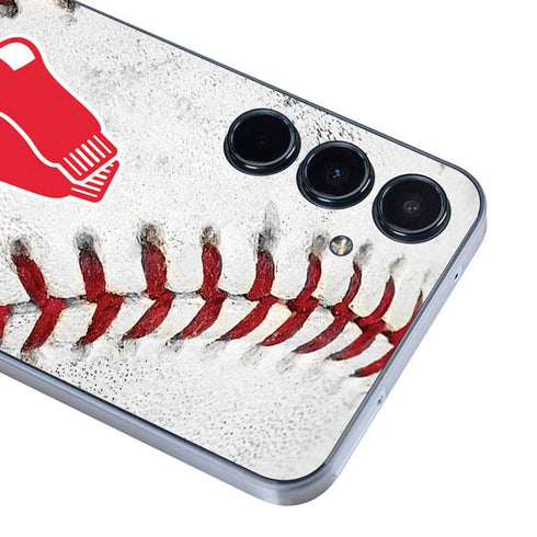 MLB Boston Red Sox Game Ball Galaxy A55 5G Skin
