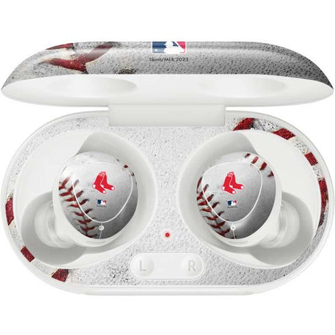 MLB Boston Red Sox Game Ball Galaxy Buds Plus Skin