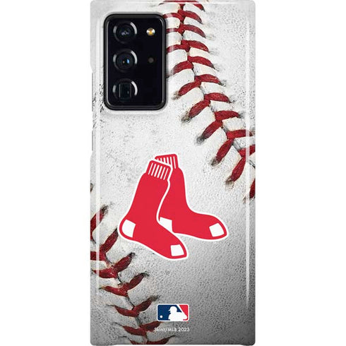 MLB Boston Red Sox Game Ball Galaxy Cases