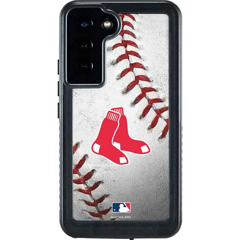 MLB Boston Red Sox Game Ball Galaxy S24 Plus Waterproof Case