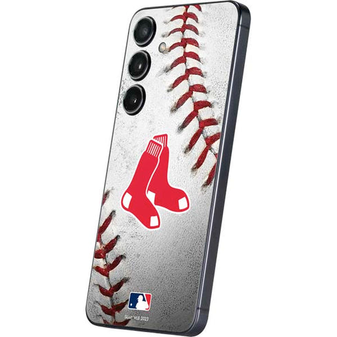 MLB Boston Red Sox Game Ball Galaxy S25 Skin