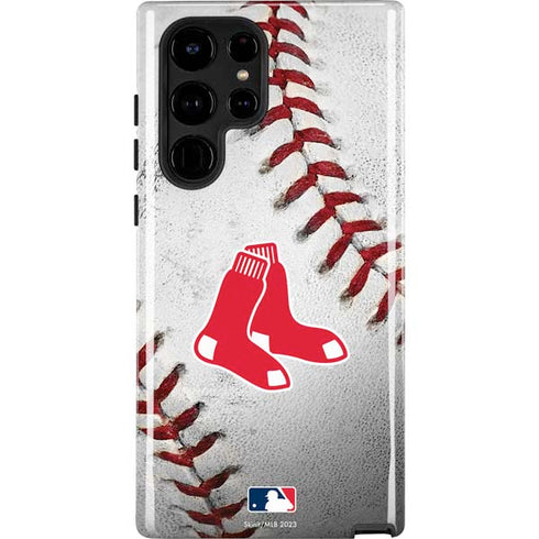 MLB Boston Red Sox Game Ball Galaxy Cases