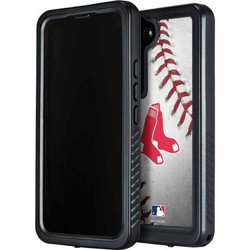 MLB Boston Red Sox Game Ball Galaxy S24 Waterproof Case