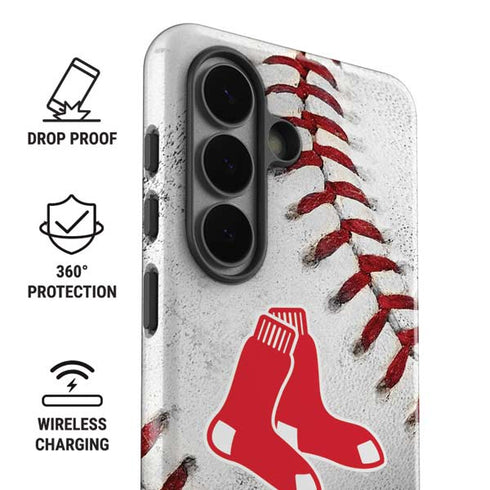 MLB Boston Red Sox Game Ball Galaxy S26 Plus Impact Case