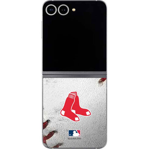 MLB Boston Red Sox Game Ball Galaxy Z Flip6 Skin
