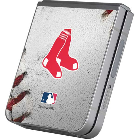 MLB Boston Red Sox Game Ball Galaxy Z Flip6 Skin
