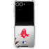 MLB Boston Red Sox Game Ball Galaxy Z Flip7 Clear Case