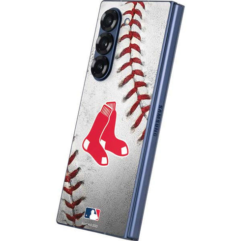 MLB Boston Red Sox Game Ball Galaxy Z Fold6 Skin