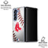 MLB Boston Red Sox Game Ball Galaxy Z Fold7 Clear Case