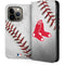 MLB Boston Red Sox Game Ball iPhone 14 Pro Folio Case