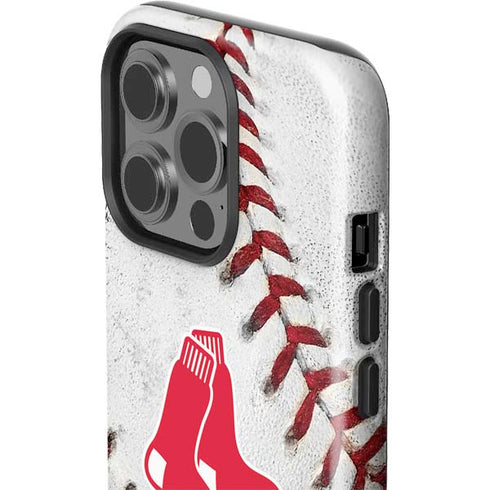 MLB Boston Red Sox Game Ball iPhone 15 Pro Impact Case