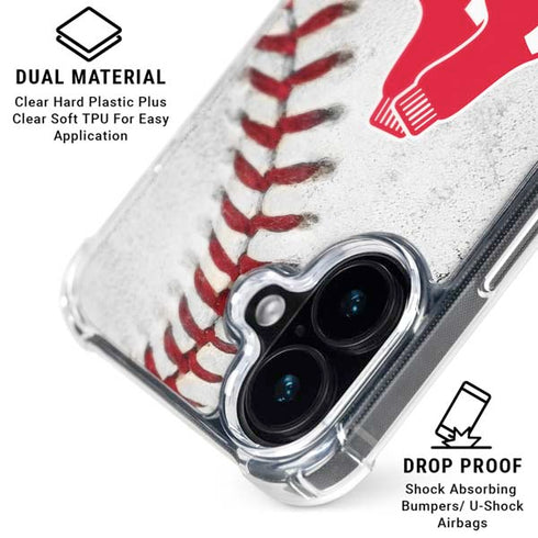 MLB Boston Red Sox Game Ball iPhone 16 MagSafe Case