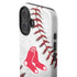 MLB Boston Red Sox Game Ball iPhone 16 Plus Impact Case