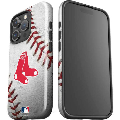 MLB Boston Red Sox Game Ball iPhone 16 Pro Max Impact Case