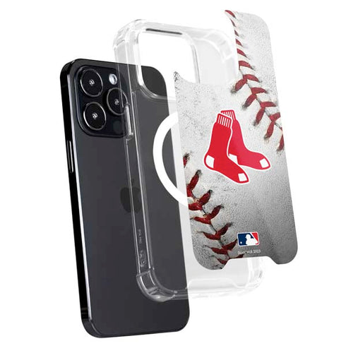 MLB Boston Red Sox Game Ball iPhone 16 Pro Max MagSafe Case