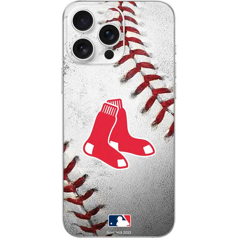 MLB Boston Red Sox Game Ball iPhone 16 Pro Max Skin