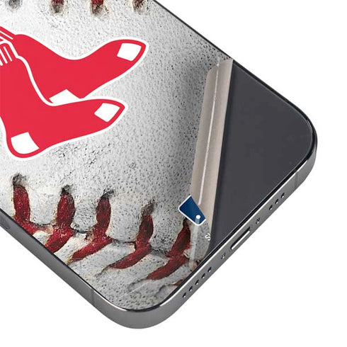 MLB Boston Red Sox Game Ball iPhone 16e Skin