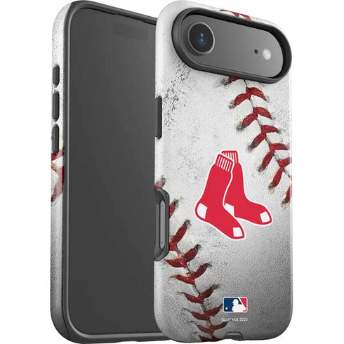 MLB Boston Red Sox Game Ball iPhone 17 Air Impact Case