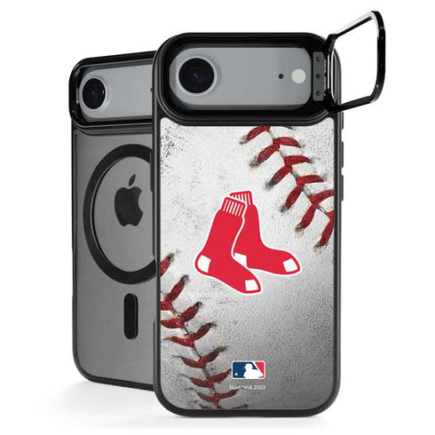 MLB Boston Red Sox Game Ball iPhone 17 Air Kickstand Case