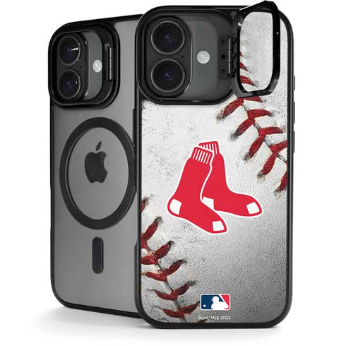 MLB Boston Red Sox Game Ball iPhone 17 Kickstand Case