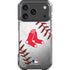 MLB Boston Red Sox Game Ball iPhone 17 Pro Clear Case