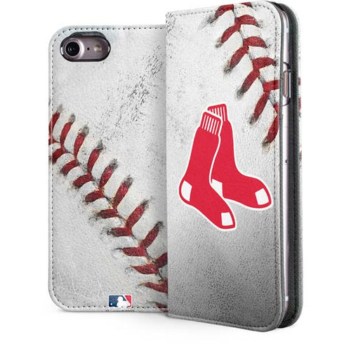 MLB Boston Red Sox Game Ball iPhone 7 Folio Case