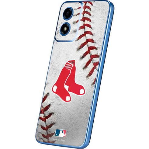 MLB Boston Red Sox Game Ball Moto G Play 4G (2024) Skin