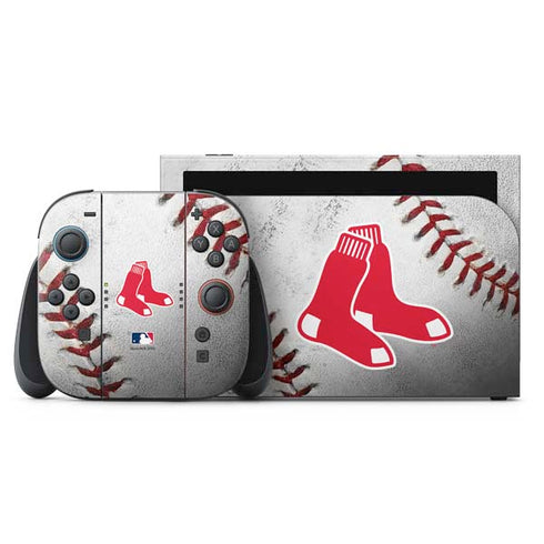 MLB Boston Red Sox Game Ball Nintendo Skins